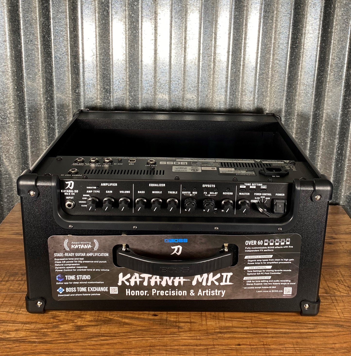 Boss KTN50-2EX Katana 50 MKII EX 1x12" 50 Watt Guitar Amplifier Combo