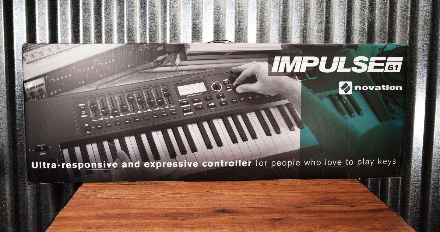 Novation Impulse 61 Note Controller Keyboard