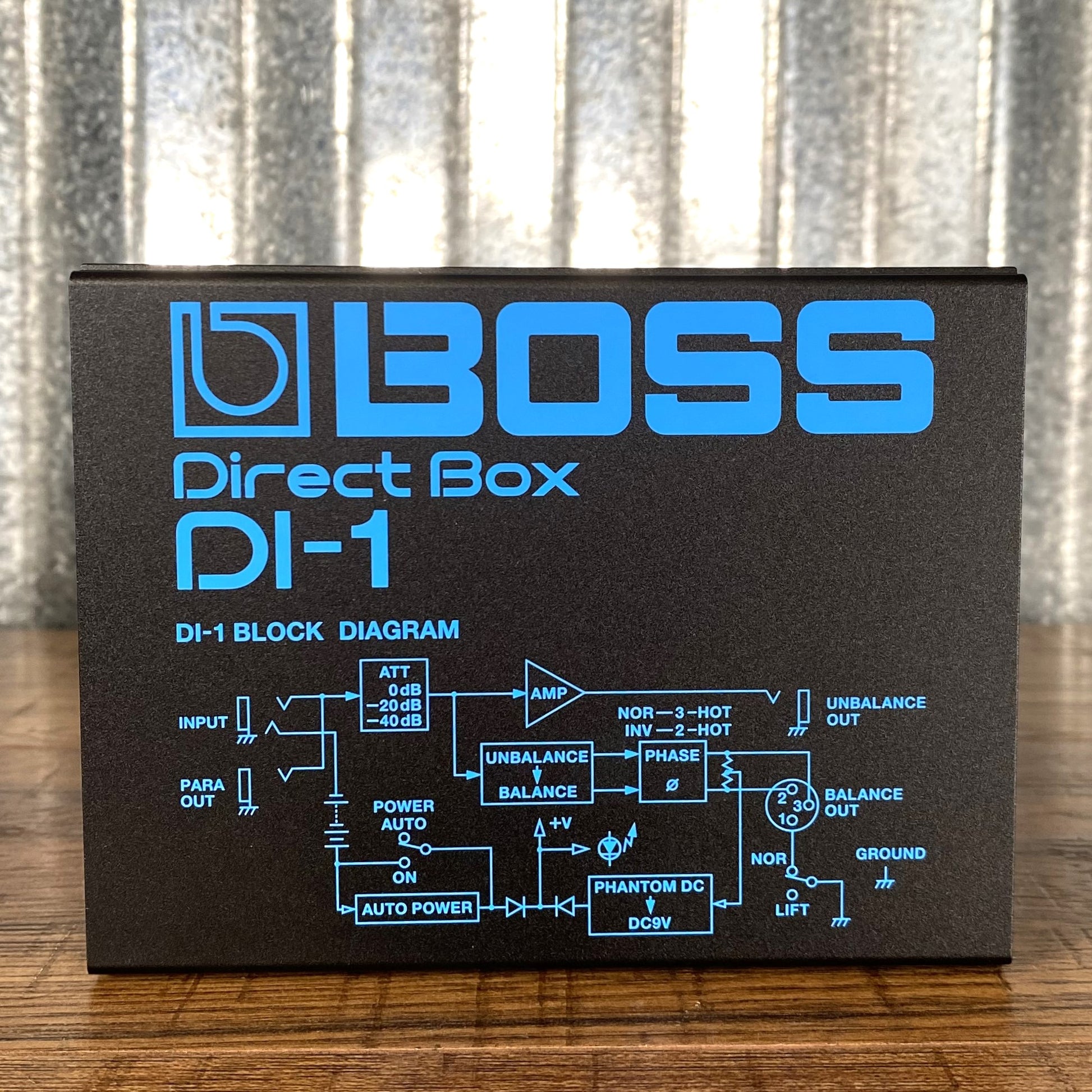 boss pedal box Boss DI-1 Direct Box Guitar & Bass Effect Pedal – Specialty Traders
