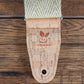 Levy's MH8P-008 2" Hemp Vegan Guitar Bass Strap Printed Rosa Pink Red