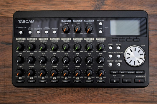 Tascam DP-008 Digital Portastudio Portable 8 Track Recorder Used