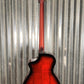 Breedlove Pursuit Exotic S Concert Sunset Burst CE Acoustic Electric 4 String Bass #7571