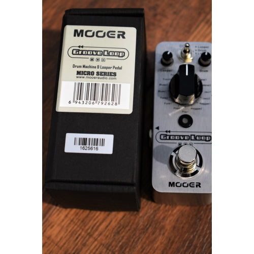 Mooer Audio Groove Loop Micro Looper & Drum Machine Guitar Effect Pedal