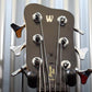 Warwick German Pro Series Corvette 6 String Bass Nirvana Black Ash & Bag #8215