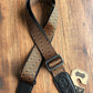 Levy's MPLL-004 2" Adjustable Sublimation Poly Guitar & Bass Strap Brown