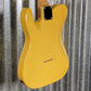 Musi Virgo Classic Telecaster Empire Yellow Guitar #0535 Used
