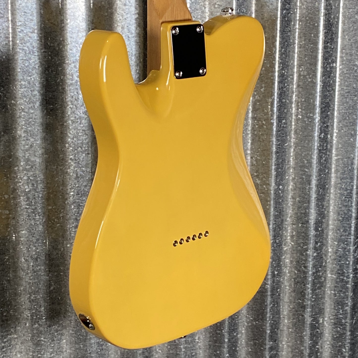 Musi Virgo Classic Telecaster Empire Yellow Guitar #0535 Used