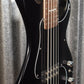 G&L USA Kiloton 5 Jet Black Frost 5 String Bass Rosewood Satin Neck & Case #7001