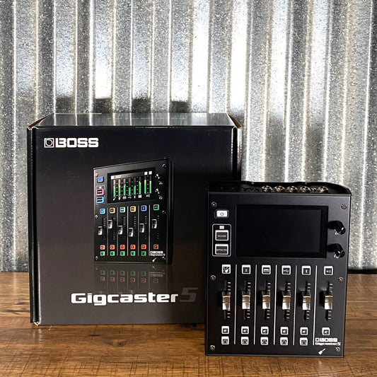 Boss GCS-5 Gigcaster 5 Live Streaming Mixer Recording Interface