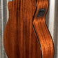 Breedlove Discovery S Concert CE Edgeburst Mahogany Acoustic Electric Guitar #1824