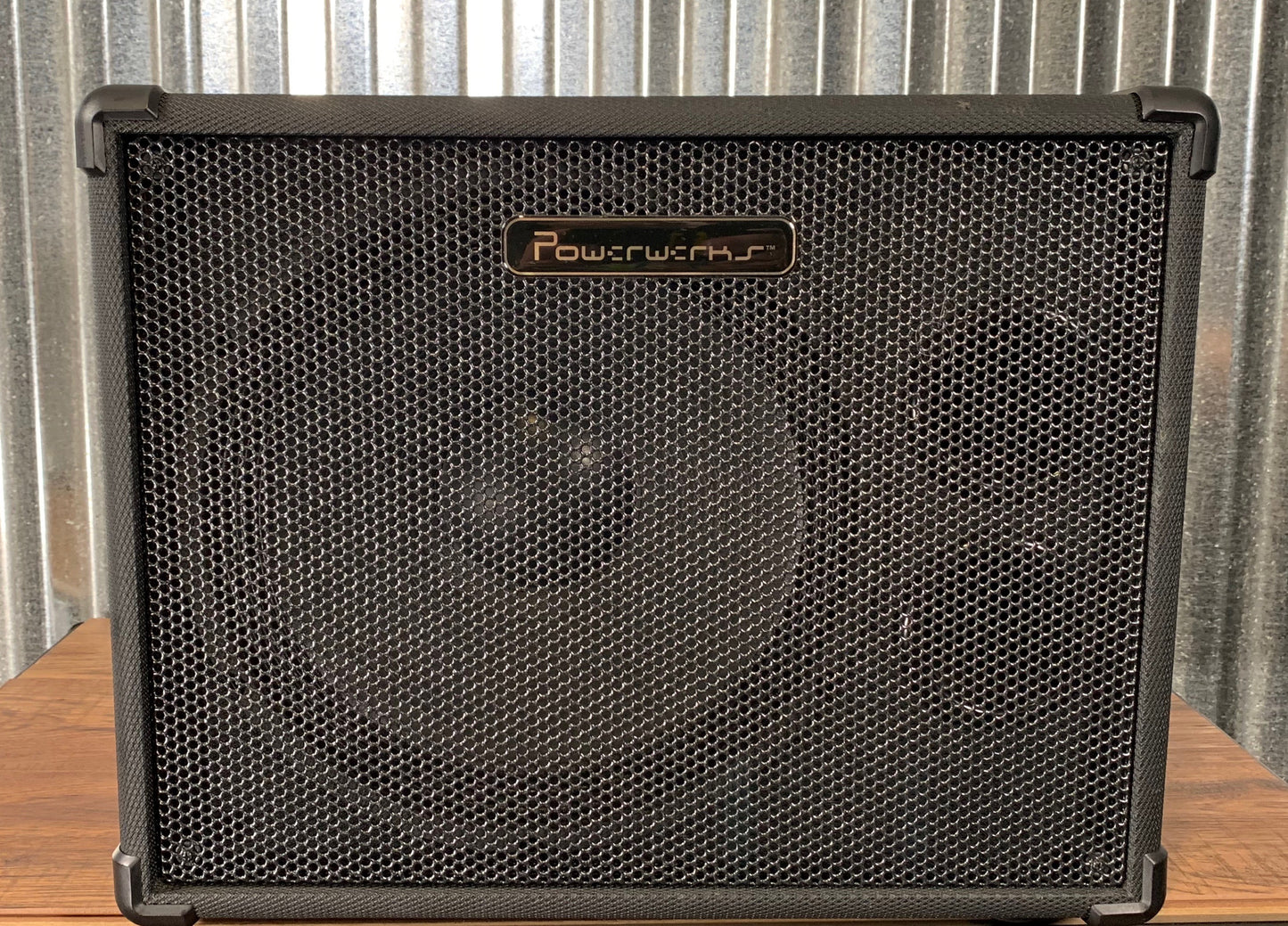 Powerwerks PW112S 200 Watt Compact Powered Subwoofer #1376 Used