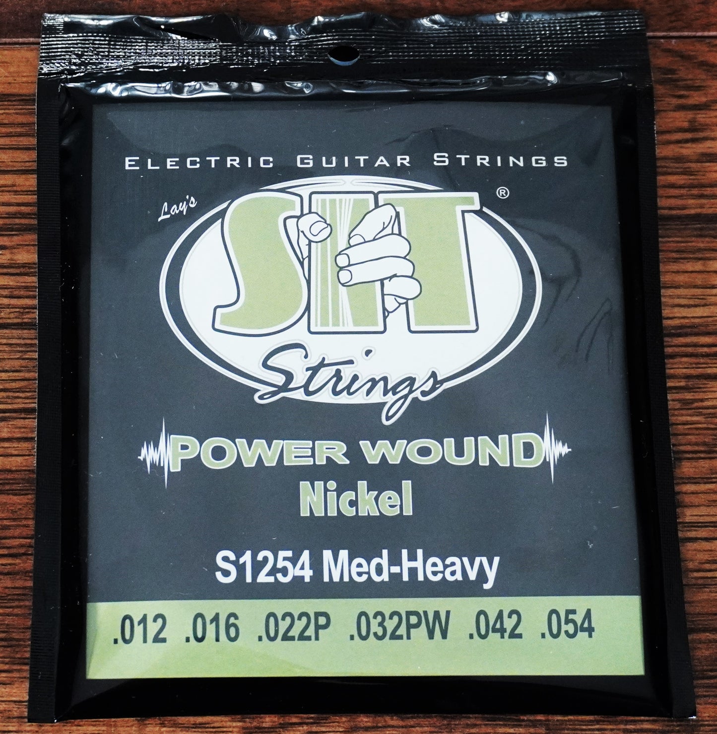 SIT Strings S1254 Power Wound Nickel Custom Medium Heavy Guitar String Set 3 Pack