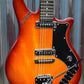 Hagstrom Retroscape Series IMP-CSB Impala Cherry Sunburst Guitar & Case #0968