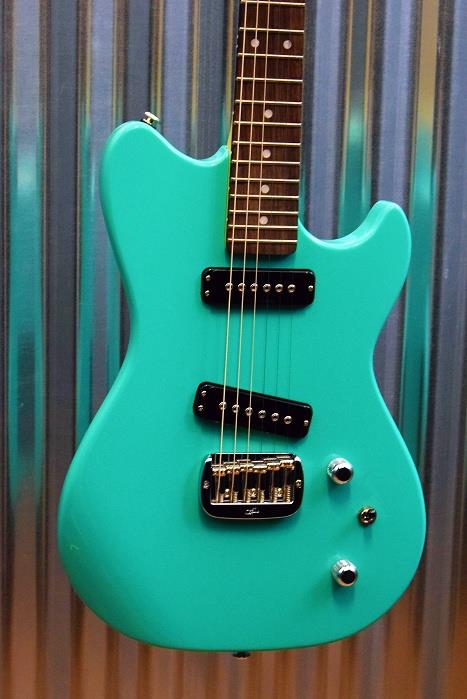 G&L Guitars USA SC-2 Belair Green Electric Guitar & Case SC2 2016 #6505