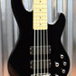 G&L Tribute M-2500 5 String Electric  Bass Black Maple Neck  M2500 #2548