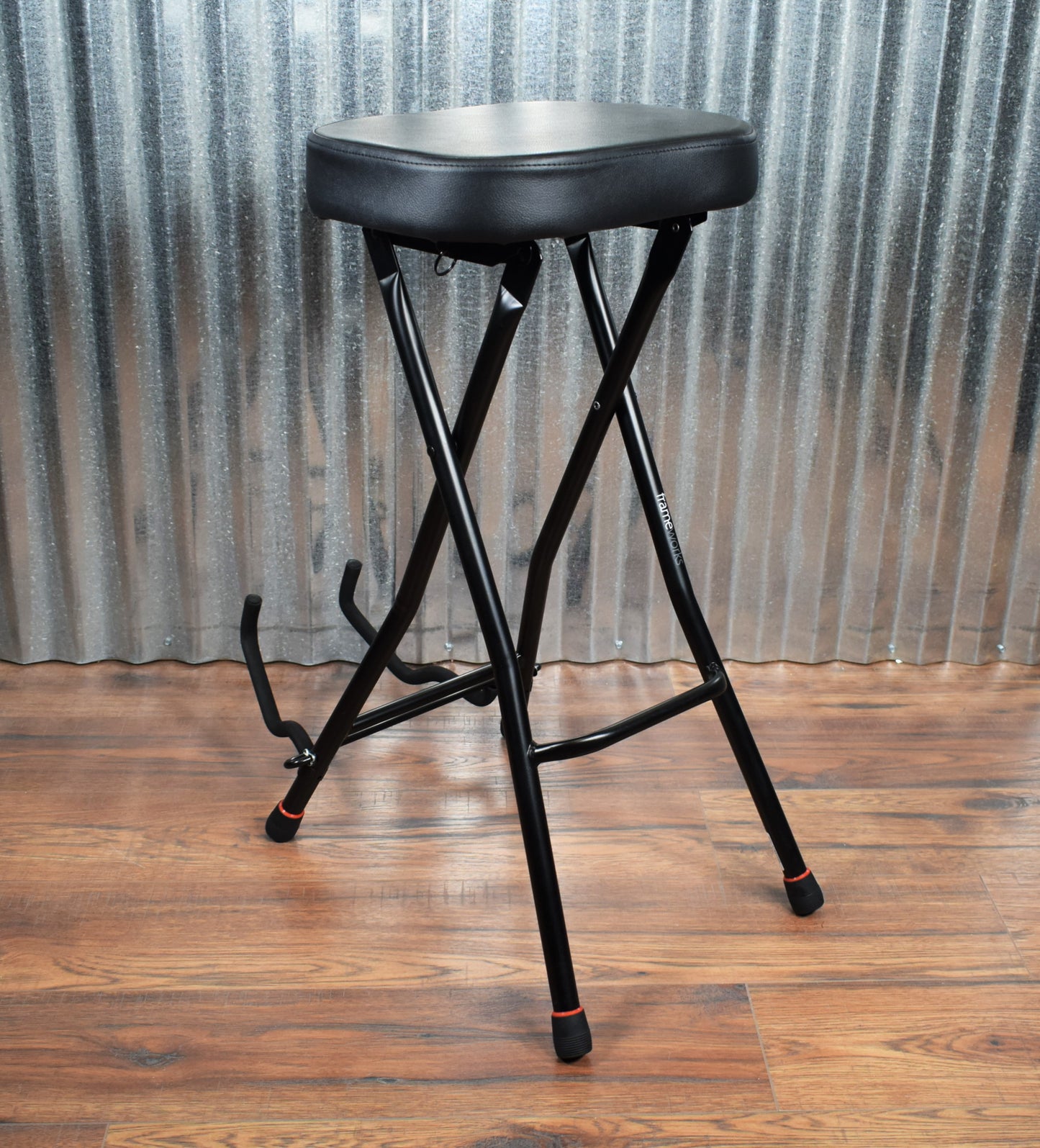 Gator Frameworks GFW-GTRSTOOL Guitar Player Portable Stool & Stand