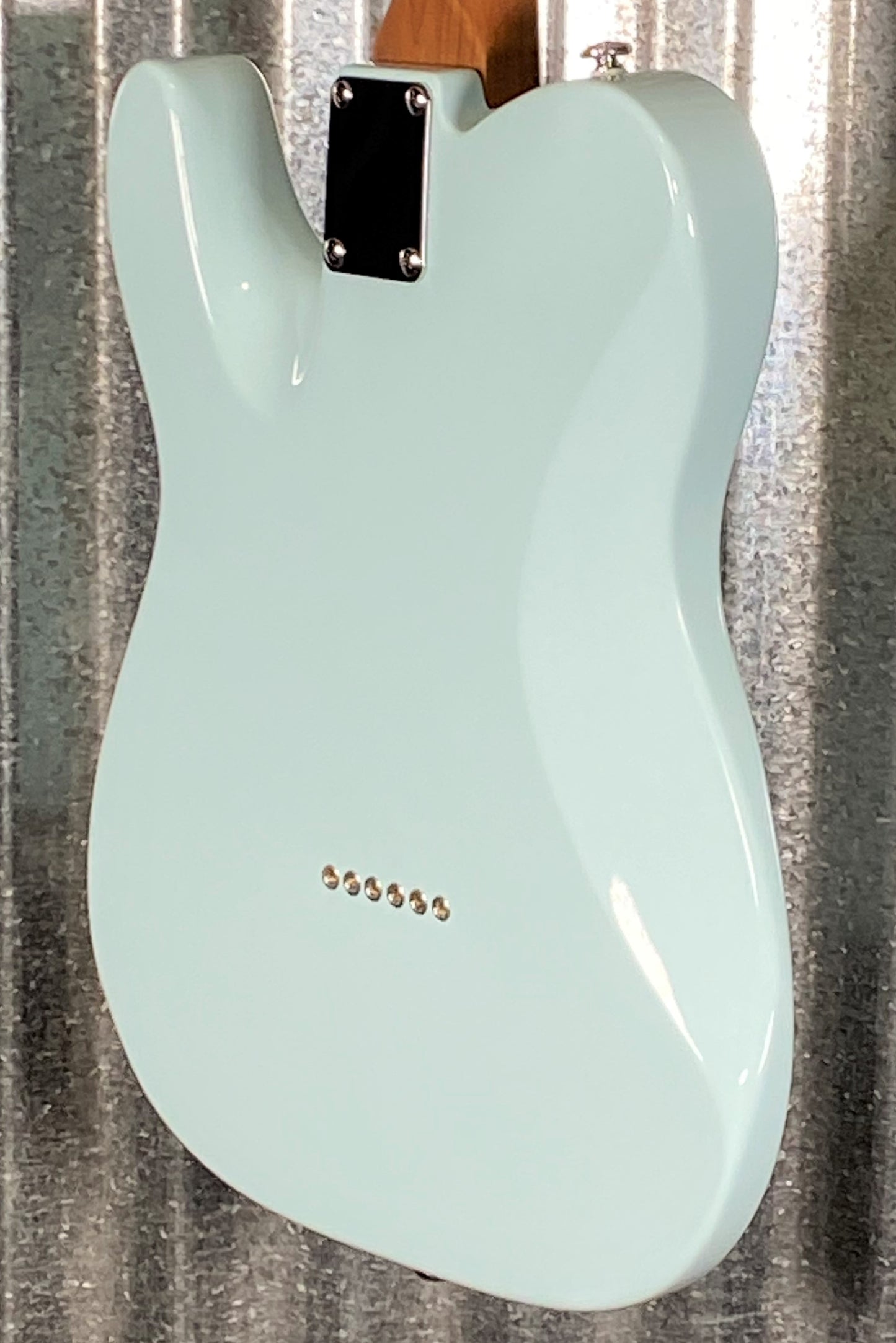 Musi Virgo Classic Telecaster Baby Blue Guitar #5114 Used