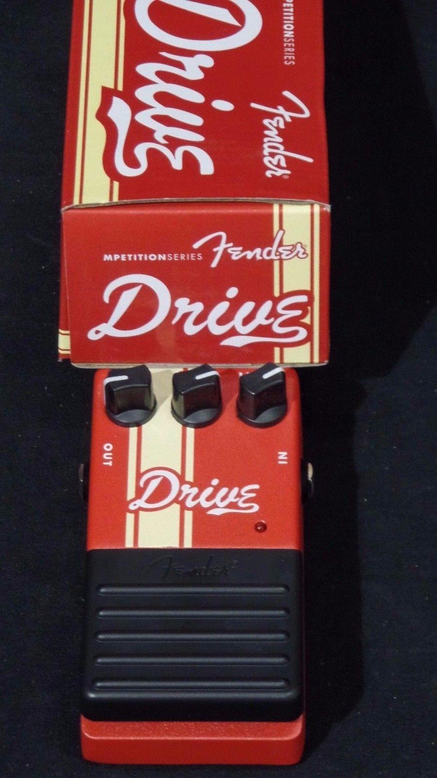 Fender Drive Electric Guitar Overdrive Effects FX Pedal #6404*