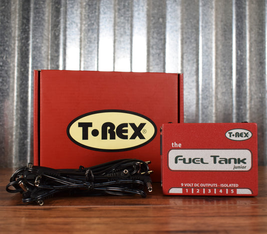 T-Rex FuelTank Junior 9v Pedalboard Guitar Effect Pedal Power Supply Used