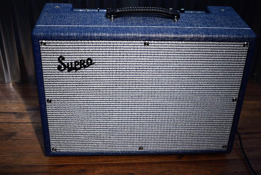 Supro USA 1650RT Royal Reverb 35/45/60 Watt All Tube 2x10 Combo Amplifier #341