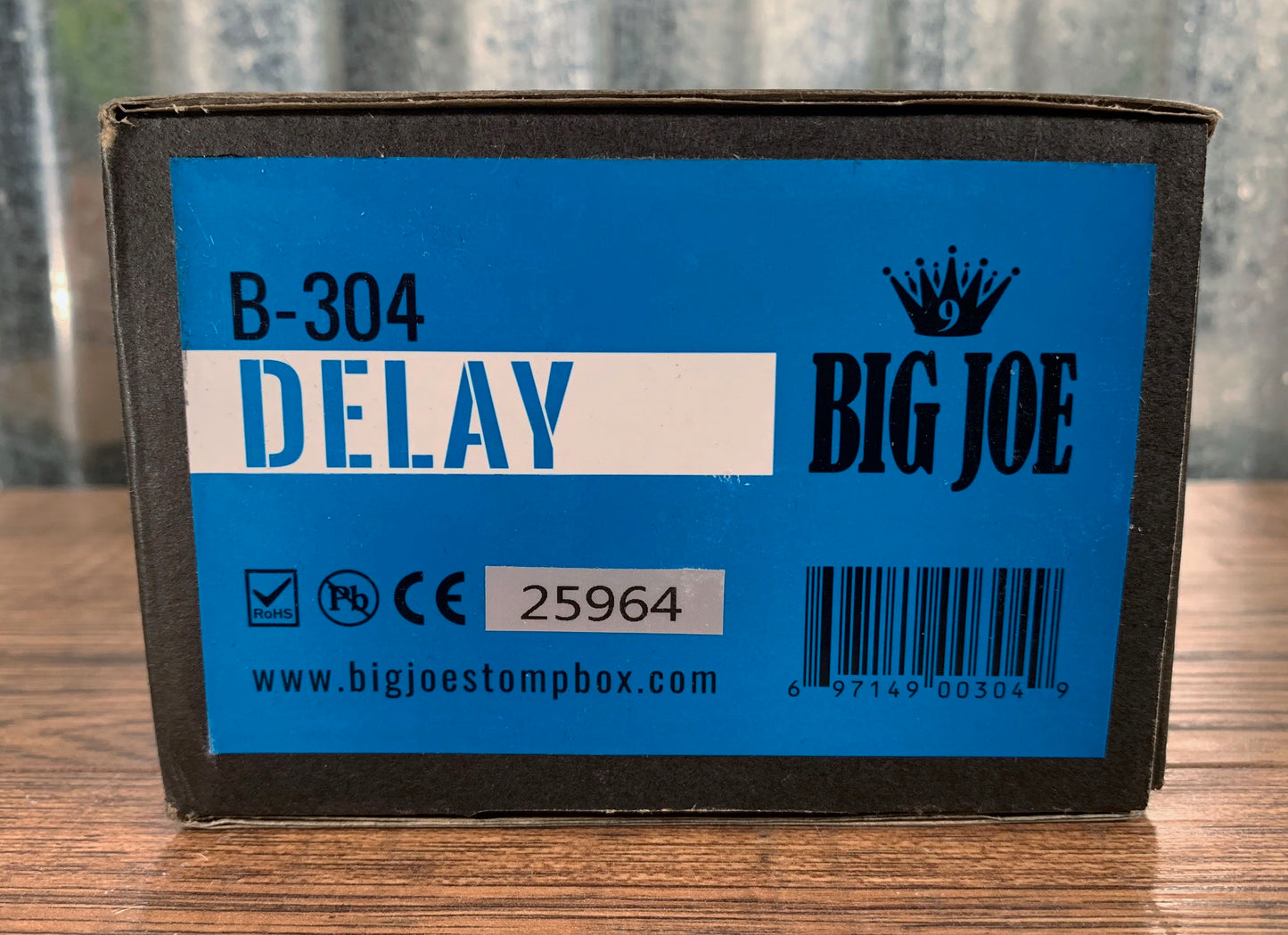 Big Joe Stomp Box Analog Delay B-304 Big Joe Series Delay Guitar Effects Pedal Demo