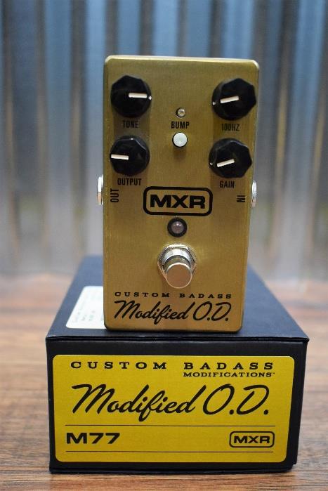 Dunlop MXR M77 Custom Badass Modified O.D. Overdrive Guitar Effect Pedal USED