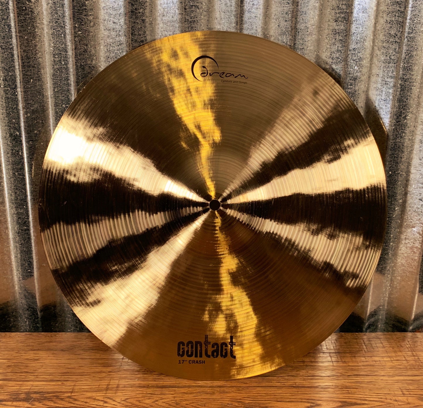 Dream Cymbals C-CR17 Contact Series Hand Forged & Hammered 17" Crash Demo