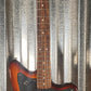 G&L USA CLF Research Doheny V12 Old School Tobacco Sunburst Guitar & Case Blem #7300