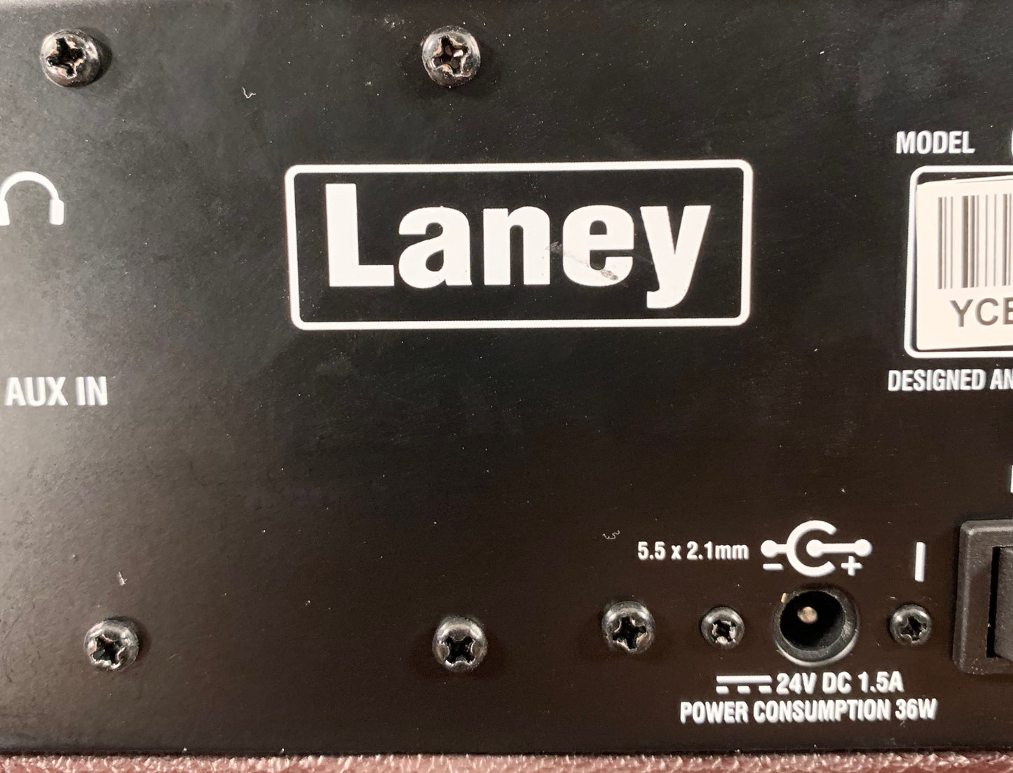 Laney A-SOLO 1x8" 60 Watt 2 Channel Portable Vocal & Acoustic Guitar Amplifier