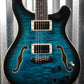 PRS Paul Reed Smith SE Hollowbody II Piezo Peacock Blue Guitar & Case #3879