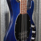 Sterling by Music Man Stingray 4 String Bass Trans Blue Satin Bass RAY4-TBLS-R1 #3935