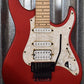 ESP LTD SN-200FR Black Cherry Metallic Satin Floyd Guitar LSN200FRMBCMS Blem #0833