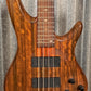 Ibanez Soundgear SRT900DX 4 String Active Natural Bass Guitar & Case #2264 Used