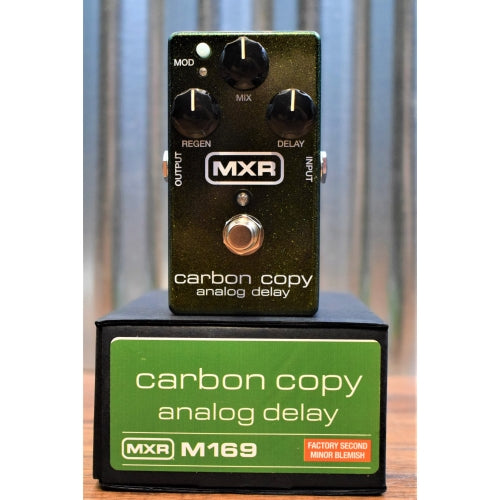 Dunlop MXR M169 Carbon Copy Analog Delay Guitar Effect Pedal B Stock