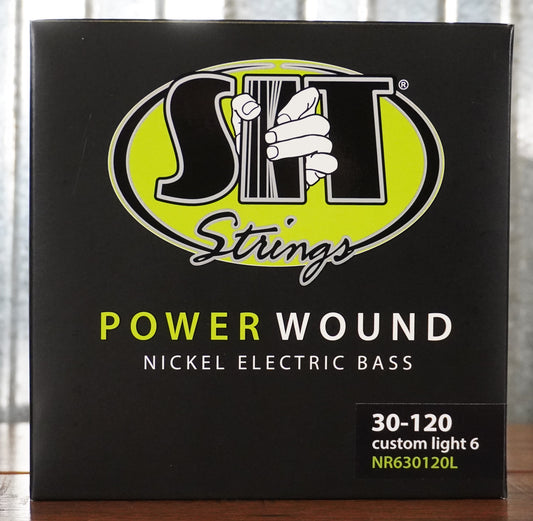 SIT Strings Power Wound 6 String Custom Light Nickel Bass Set NR630120L