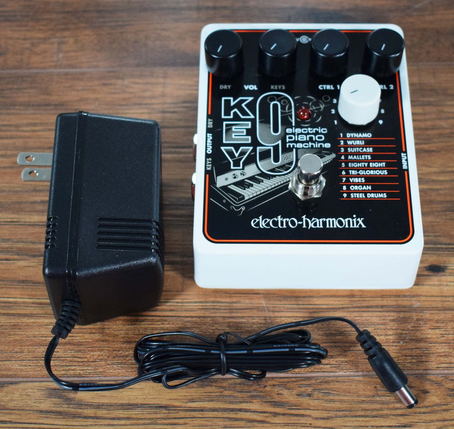 Electro-Harmonix EHX Key9 Electric Piano Machine Guitar Synth Effect Pedal Demo