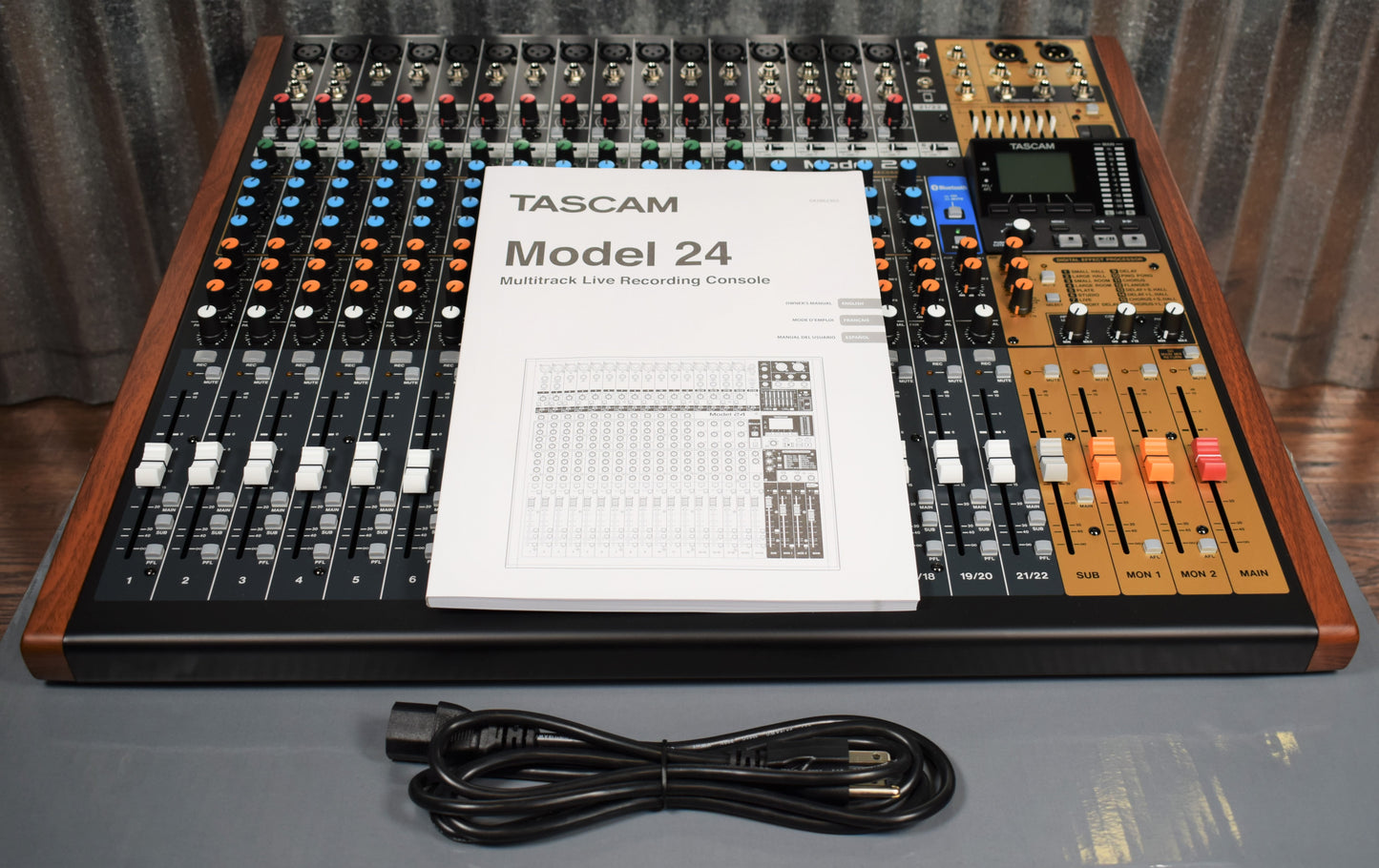 Tascam Model 24 Mixer USB Audio Interface Recorder Controller