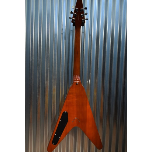 Hamer Vector Mahogany Flying V Cherry Sunburst Electric Guitar & Bag #2295