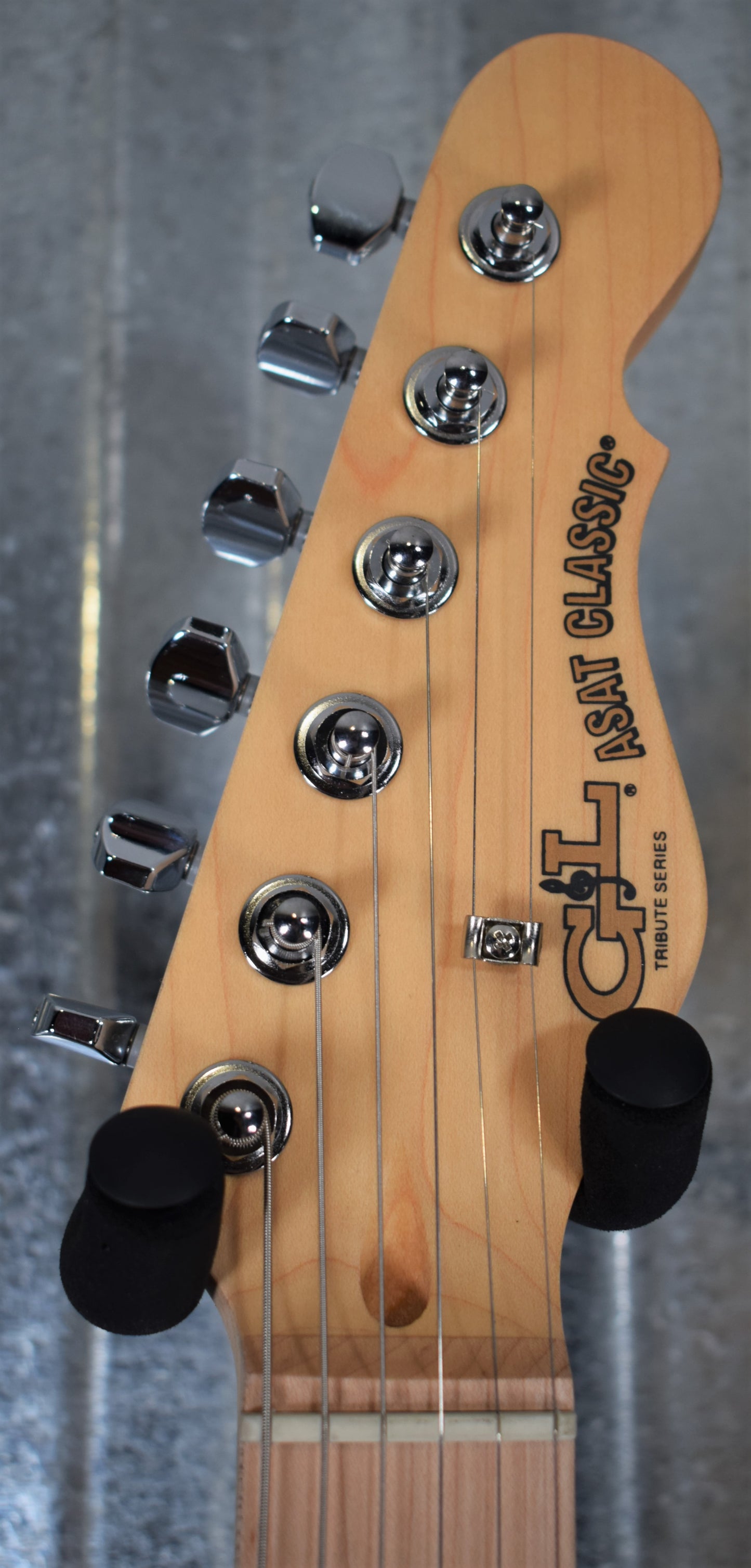 G&L Tribute ASAT Classic Bluesboy Semi Hollow Natural Guitar #4114 Demo