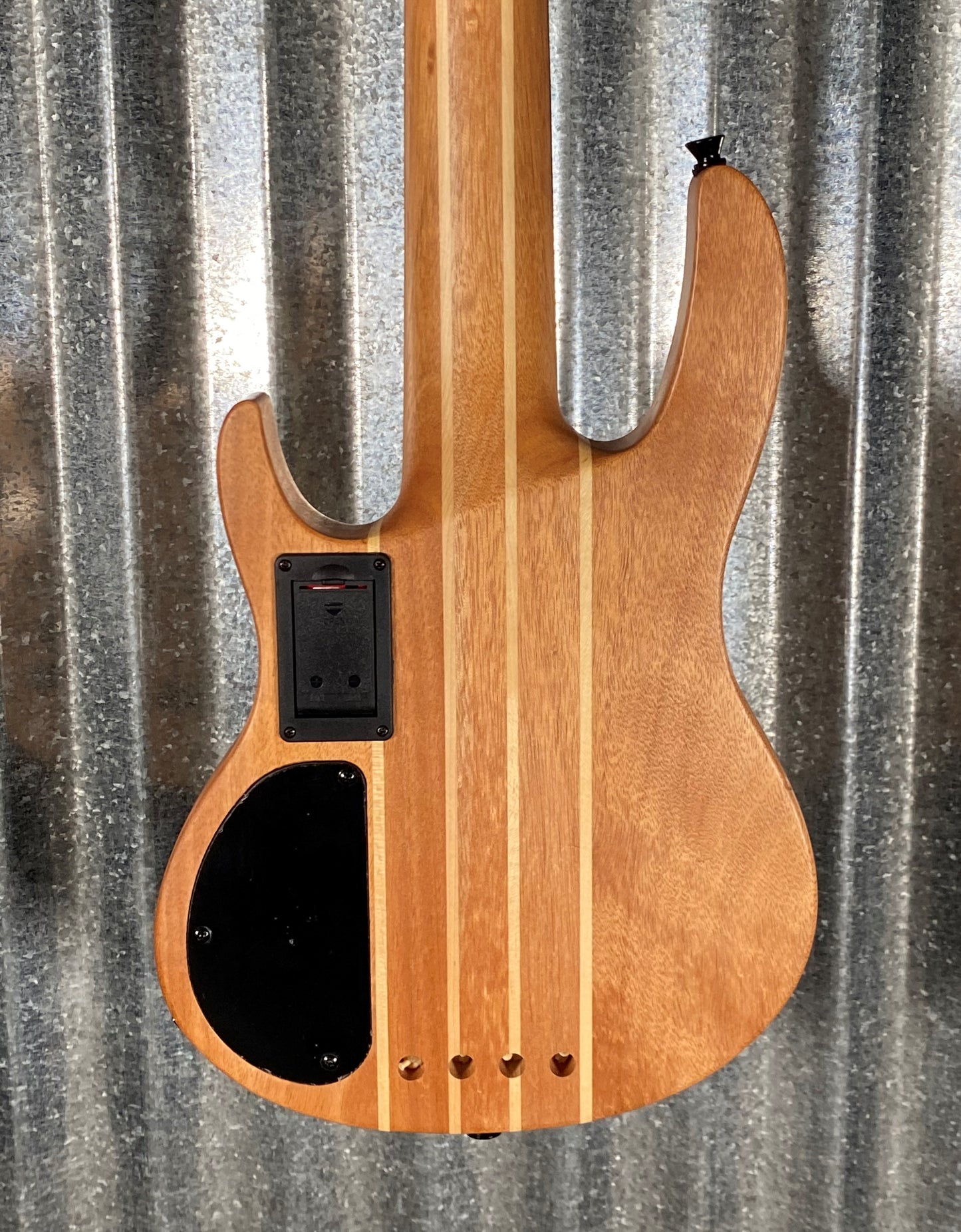 Smiger EUB-01M-NL Neck Through Electric Ukulele Bass Natural #0002