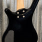 Warwick RockBass Corvette Basic Black Active Short Scale 4 String Bass & Bag #9321