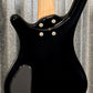 Warwick RockBass Corvette Basic Black Active Short Scale 4 String Bass & Bag Blem #1021