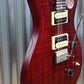 PRS Paul Reed Smith SE Custom 24 Scarlet Red Tremolo Guitar & Gig Bag #4244