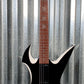 ESP LTD MAX-20 Max Cavalera Black White Bevel Guitar & Bag LMAX200RPRBW #1133