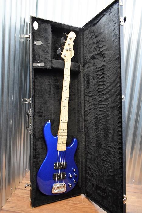 G&L USA M-2000 4 String Bass Midnight Blue Metallic & Case M2000 Demo #6313