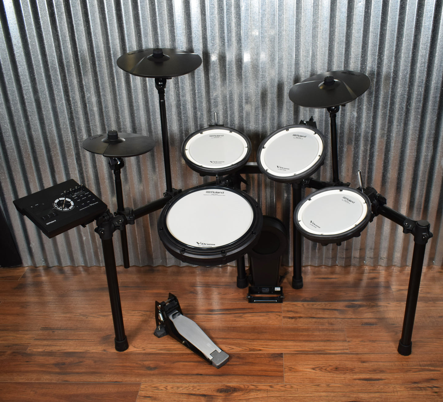Roland TD-17KV V-Drums Electronic Drum Kit & MDS Compact Drum Stand