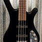 Warwick RockBass Corvette Basic Black Active Short Scale 4 String Bass & Bag Blem #1021