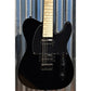ESP LTD TE-200 Maple Gloss Black T Style Guitar TE200MBLK #0847