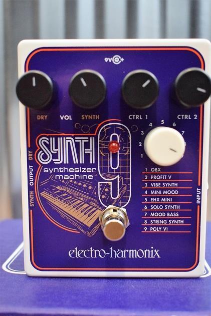 Electro-Harmonix EHX Synth9 Synthesizer Machine Guitar Effect