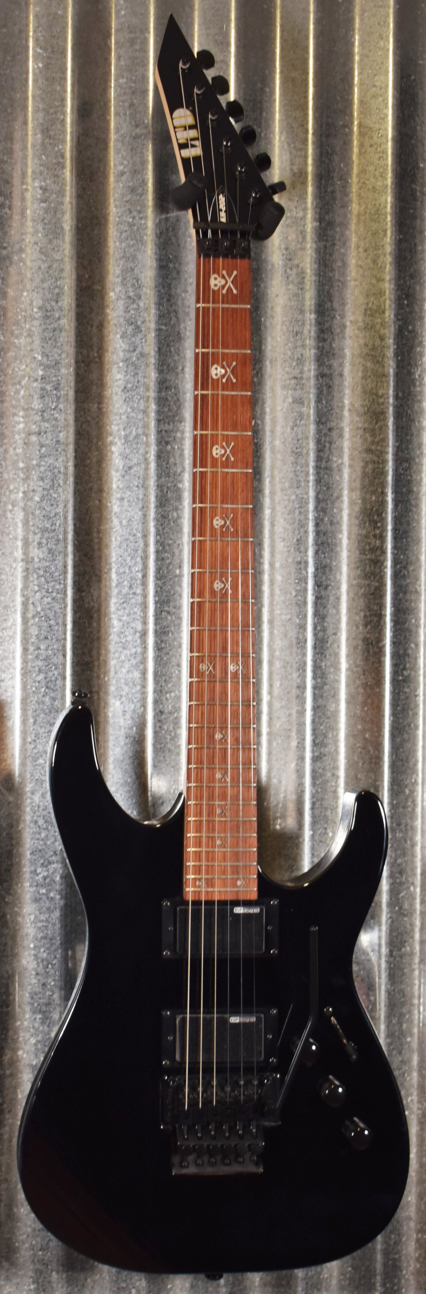 ESP LTD KH-202 Kirk Hammett Signature Gloss Black Guitar KH202 #0508